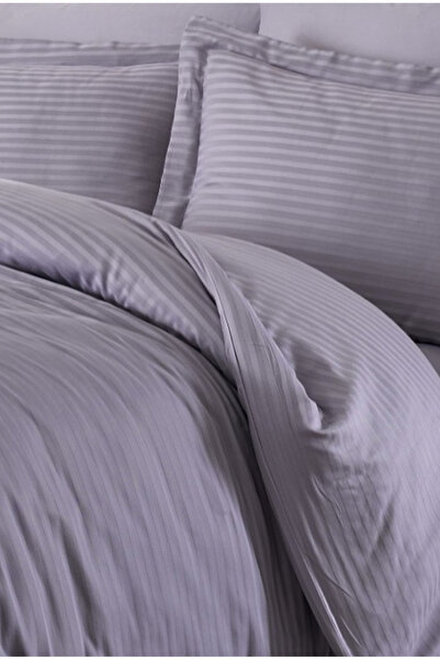 NazeninHome Ριγέ σατέν |   Γιολλού Σατέν |   Σετ Παπλωματοθήκης Τύπου Ξενοδοχ...