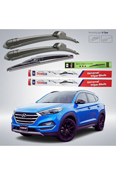 TEAMCAR Hyundai Tucson III (TL) (2015–2018) Επίπεδες Υαλοκαθαριστήρες |   Πλή...