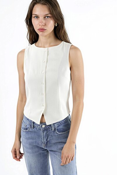 Hiccup Minge cu nasturi și textură