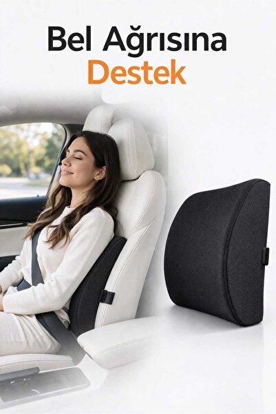 KIRLENT EV Visko Vehicle Ορθοπεδικό Μαξιλάρι Μέσης Μαξιλάρι Αυτοκινήτου Καθίσ...