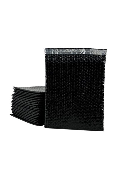 tify Siyah Bantlı Kapaklı Baloncuklu Torba, Balonlu Patpat Torba 15Cm(En)X20C...