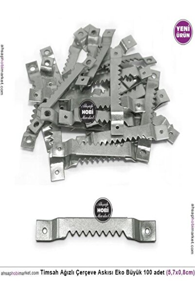 Tual Hobi Sanat Χονδρική Κρεμάστρα Πλαίσιο Crocodile Mouth Eco Large 100 τμχ ...