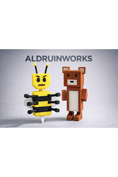 Store Super Bear Adventures - Süper Ayı ve Arı || 3D Figür