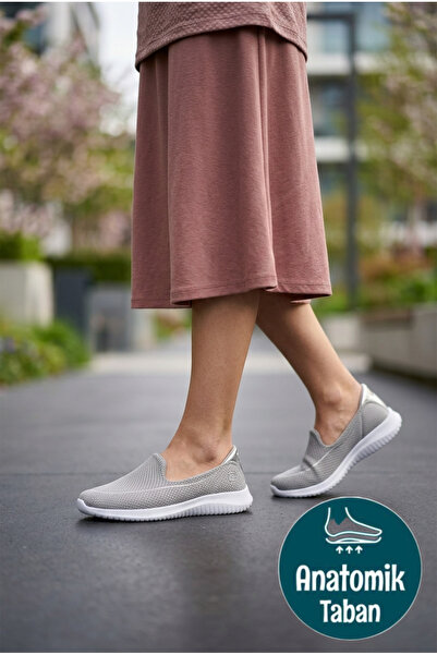 Pierre Cardin ® |   PC 30168 Αθλητικά παπούτσια χωρίς κορδόνια σε γκρι χρώμα