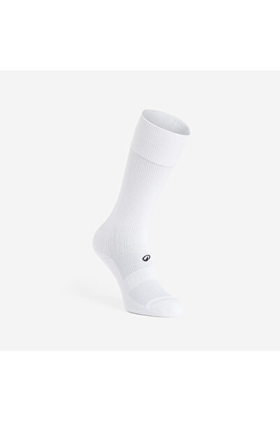 Allsix Volleyball Socks - Medium Size Conch - White - VSK500