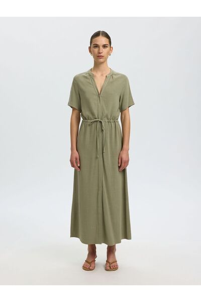 Selected Femme Blusenkleid Kurzarm