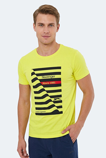 Slazenger Ανδρικό κίτρινο μπλουζάκι Katell