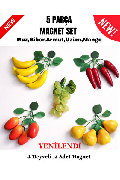 Home Yapay sebze meyve dekor magnet