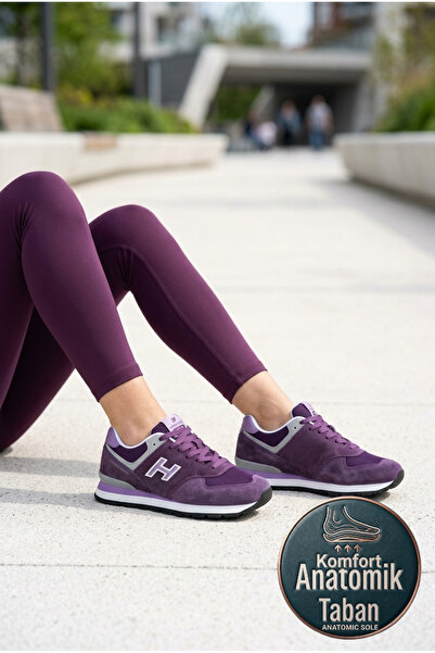 Hammer Jack Γυναικεία αθλητικά παπούτσια Chile Genuine Leather Laser-Lilac