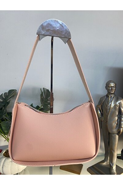 STEEPPOLO Τσάντα με σχέδιο μπαγκέτας σε πούδρα