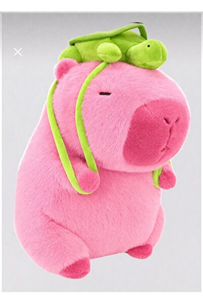 POLLYTOYS PELÜŞ OYUNCAKTA DÜNYA MARKASI Capybara 35 cm – Yumuşak & Sevimli Pe...