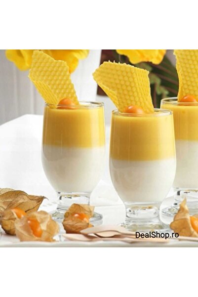 dealshopromania Σετ 6 γυάλινων ποτηριών LAV RENA 215 ml για νερό, χυμό, μπύρα...