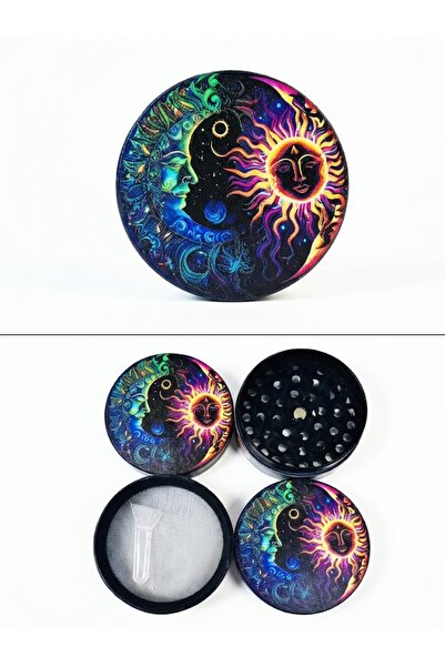 BGA Limited Edition 50mm Grinder Spice Grinder Mill Thick Metal with Pollen T...