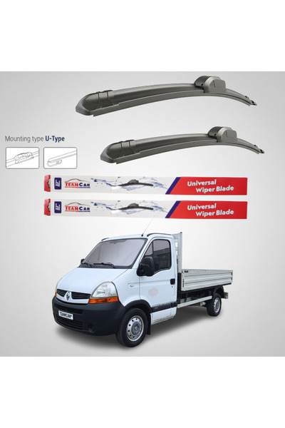 TEAMCAR Lamele ștergătoare de parbriz Renault Master L2 Cab (2003–2006) Plate...