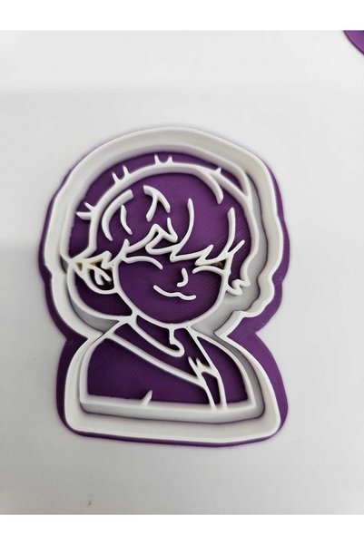 OEM KPOP Set de 5 decupatoare de prăjituri Demon Hunters,Jinu, Abby, Mystery, Romance și Baby