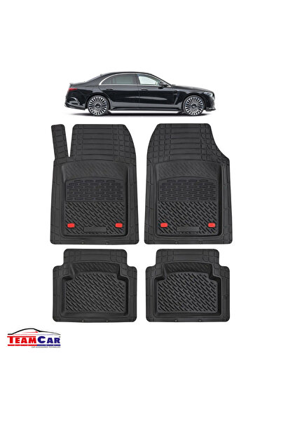 TEAMCAR ®   Covorașe auto, tip tavă, compatibile cu Mercedes-Benz Clasa S W22...