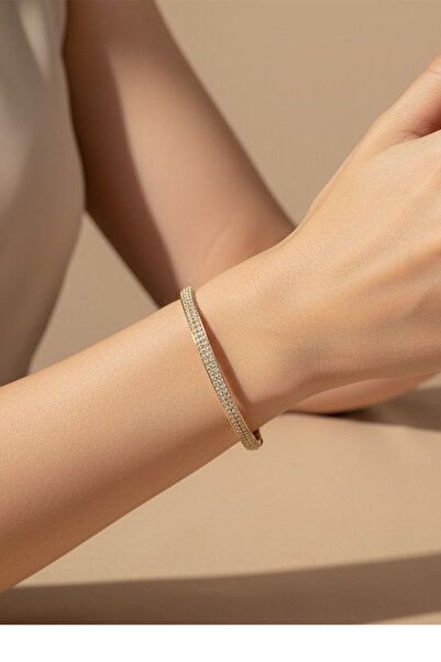 XUPING JEWELRY إكسسوارات ستايل بيرلي/مجوهرات شوبينغ: أصفاد مرصعة بالزركون (لو...