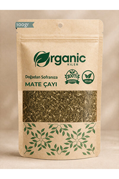 Organik Kiler Organik Mate Çayı 100 gr - & Bitki Çayı , Diyet Dostu