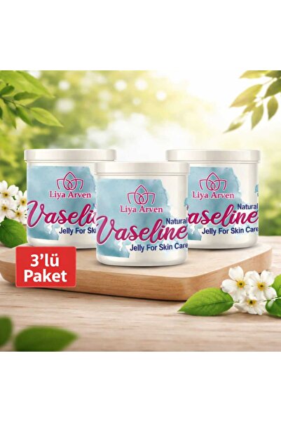 Liya Arven Natural Vazelin Nemlendirici Besleyici Doğal Yetişkin Ve Bebek Vaz...
