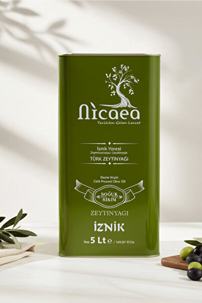 NİCAEA Olgun Hasat Natürel Sızma Soğuk Sıkım Zeytinyağı 0,4 Asit 5 Lt - Yeni ...