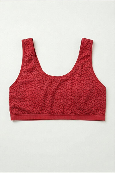 HNX Leopard Lace Thick Strap Women's Bustier