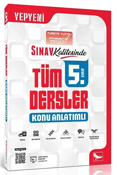 Sınav Yayınları Sınav Kalitesinde 5. Sınıf Tüm Dersler Konu Anlatımlı