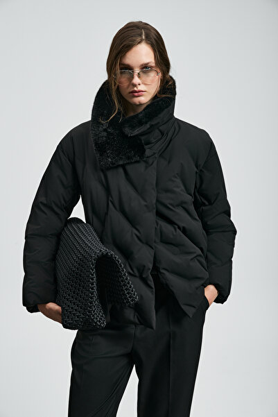 Lufian Monica Goose down Women's Coat Black