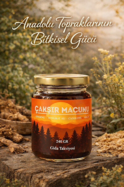 Anzel Çakşır Macunu, Panax, Tongkat Ali, Çakşır Otu Bal Bitkisel Karışım Güç ...