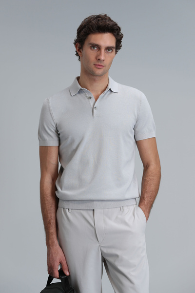 Lufian Pulls Men's Sweater Stone