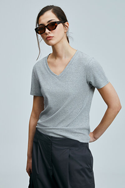 Lufian Γυναικείο T-Shirt Perses Γκρι