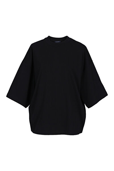 Lufian Pıaza Γυναικείο T-Shirt Μαύρο