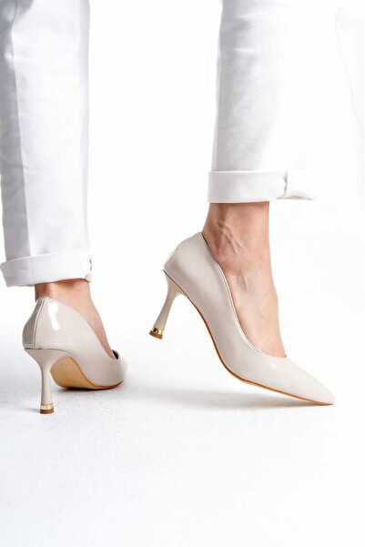 v.s.h velvet ΓΥΝΑΙΚΕΙΟ Στιλέτο λουστρίνι Κλειστή πλάτη Κομψό γυναικείο στιλέτο