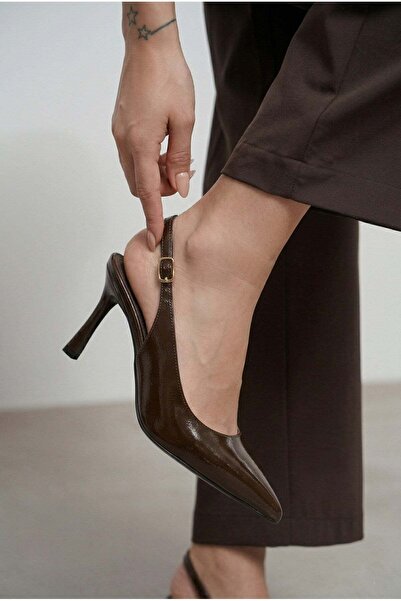 GİAMGİA STORE Γυναικεία παπούτσια με μυτερή μύτη και λεπτό τακούνι στιλέτο γι...