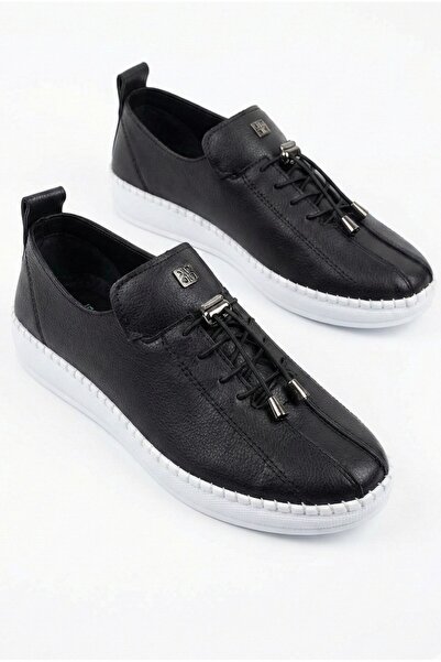 GİAMGİA STORE Γυναικεία ορθοπεδικά καθημερινά παπούτσια με μαύρο δέρμα, ελαστ...