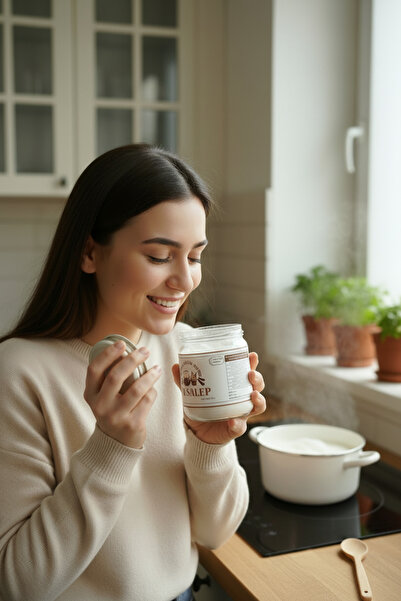 Doğal - Katkısız Salep - 500 Gr - Dondurma ve Sıcak İçecek Salebi