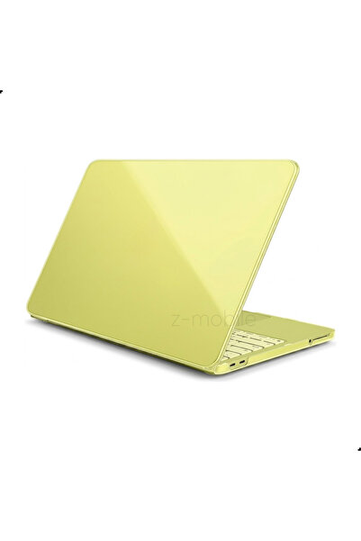 ZMOBILE Macbook Neo 13 inç A3404 Uyumlu Kapak, Ekran ve Klavye Koruyucu Set Şeffaf Parlak Tam Koruma Kılıf 3'lü Set