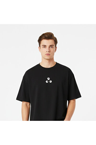 SKILLANO Men’s Wide-Fit Sport T-Shirt (Black) – Ribbed Crew Neck & Quick-Dry ...