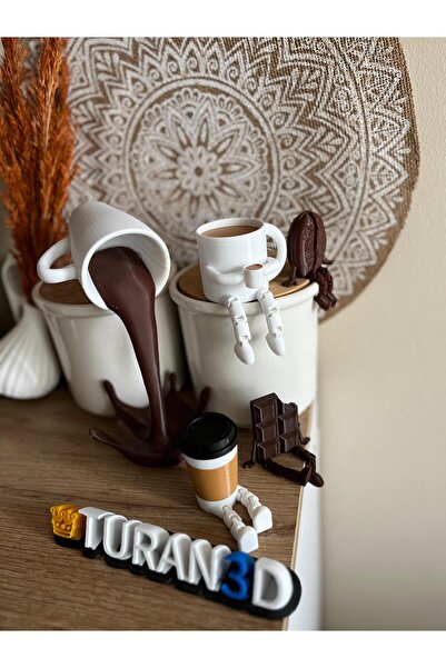 Coffee Corner Decorative 5-Piece Figure Set – Fun Design