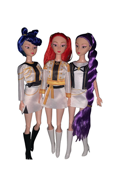 OEM Σετ 3 μουσικών κούκλων 32 εκ. K-pop Demon Hunters / K-pop Demon Hunters -...