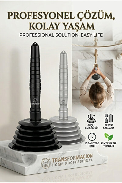 Transformacion Körüklü Lavabo Açıcı Pompa 2 Adet Prograde Design 716621