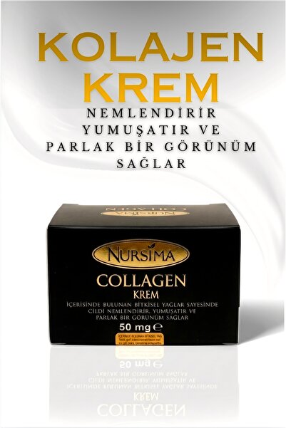 Nursima Nemlendirici ,Rahatlatıcı Collagen Krem 50 Mg