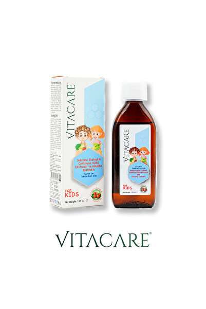 Vitacare İştah Açıcı Çocuk Şurubu 150 ml, Bitkisel Ekstrakt İçerikli Beslenme...