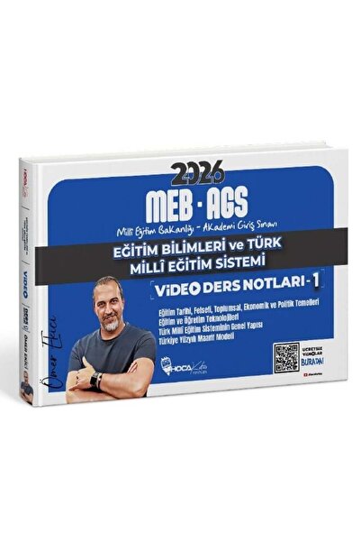 Hoca Kafası Yayınları YENİ AGS - Hoca Kafası 2026 MEB-AGS Eğitim Bilimleri ve...