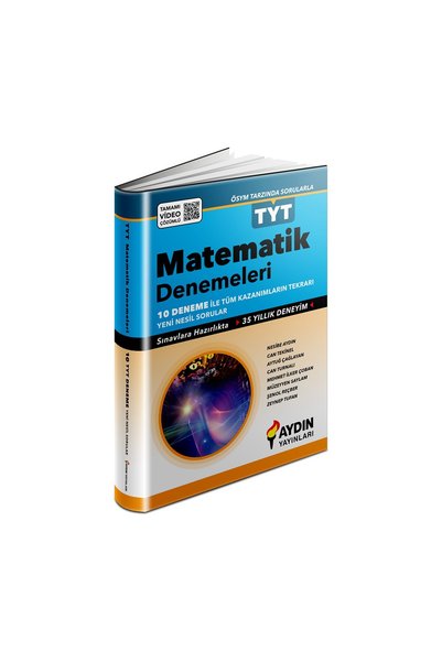 Aydın Yayınları TYT Matematik 10 Deneme