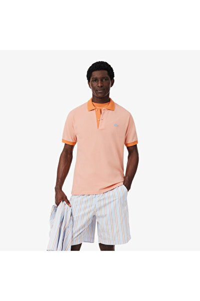 Lacoste Erkek Classic Fit Turuncu Polo