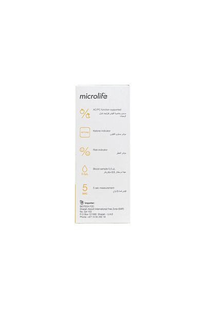 Microlife GlucoTeq - Blood Glucose Monitoring System without test strips