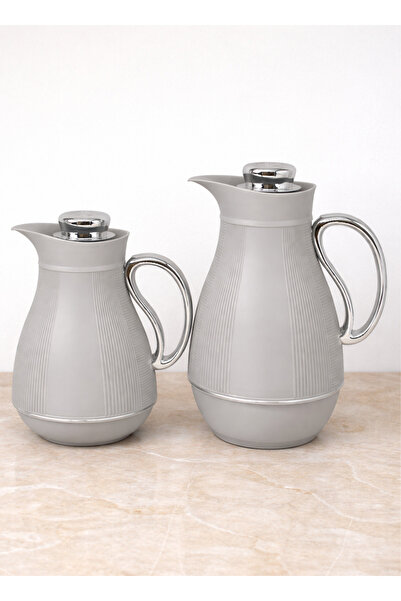 ALQANNAS Trams Tea and Coffee Set |   2 Units (1 Liter + 0.7 Liter) |   Prese...