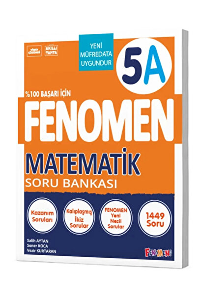 Fenomen Yayıncılık 5 Matematik A Soru Bankası