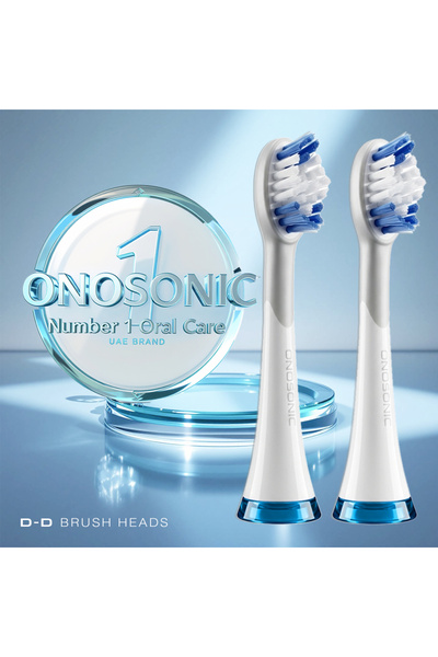 ONOSONIC WHITE TEETH EXPERT رؤوس فرشاة الأسنان ONOSONIC D-D لفرشاة الأسنان ال...