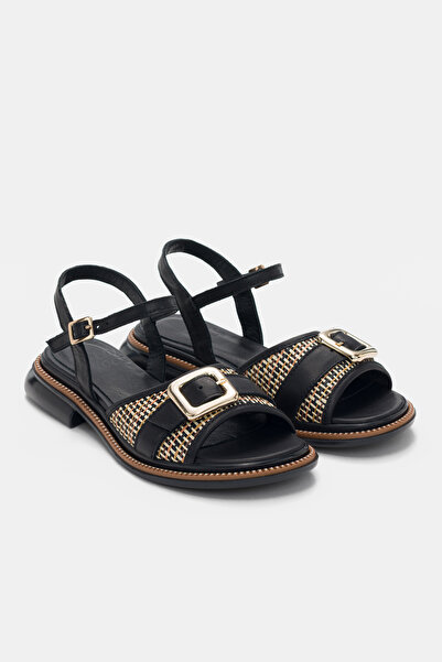 selin shoes Γυναικεία σανδάλια Nolera από γνήσιο δέρμα με ρυθμιζόμενη ζώνη στ...